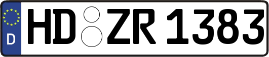 HD-ZR1383