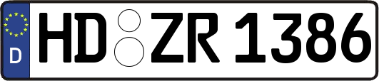 HD-ZR1386
