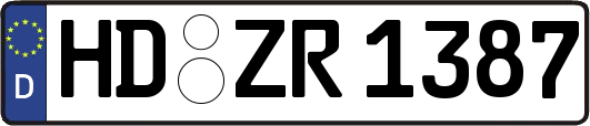 HD-ZR1387
