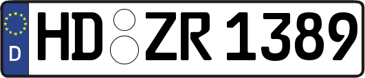 HD-ZR1389