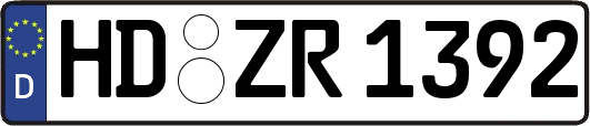 HD-ZR1392