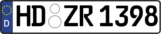 HD-ZR1398