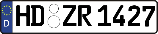 HD-ZR1427