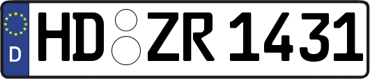HD-ZR1431