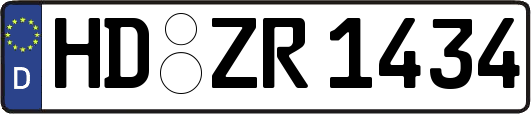 HD-ZR1434