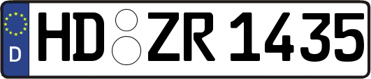 HD-ZR1435