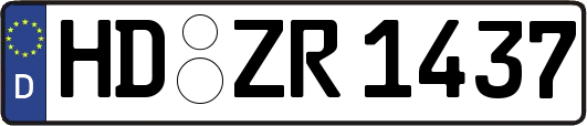 HD-ZR1437