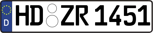 HD-ZR1451