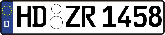 HD-ZR1458