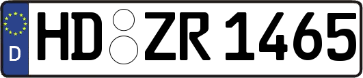HD-ZR1465