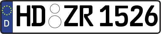HD-ZR1526