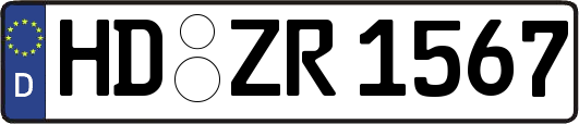 HD-ZR1567