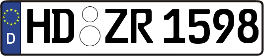 HD-ZR1598