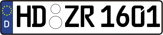 HD-ZR1601