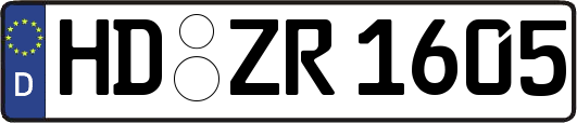 HD-ZR1605