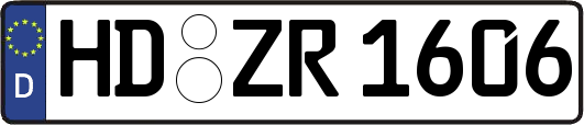 HD-ZR1606