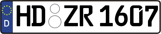 HD-ZR1607