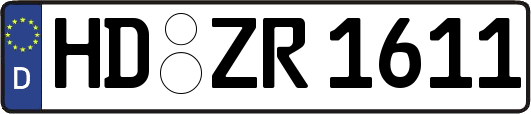 HD-ZR1611