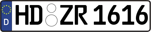 HD-ZR1616
