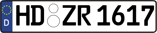HD-ZR1617