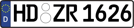 HD-ZR1626