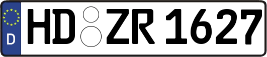 HD-ZR1627