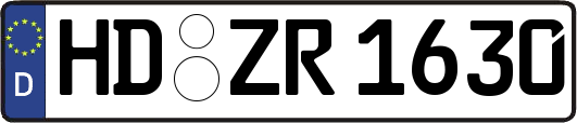 HD-ZR1630