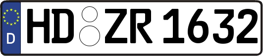 HD-ZR1632