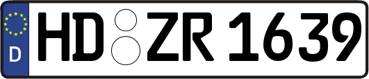 HD-ZR1639
