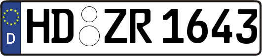 HD-ZR1643