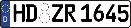 HD-ZR1645