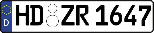 HD-ZR1647