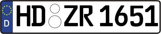 HD-ZR1651