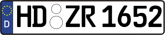 HD-ZR1652