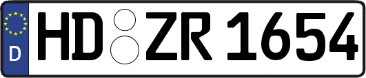 HD-ZR1654