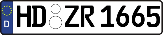 HD-ZR1665