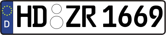 HD-ZR1669