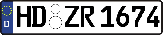 HD-ZR1674