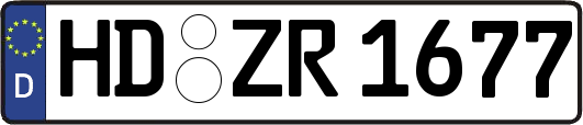 HD-ZR1677