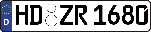 HD-ZR1680