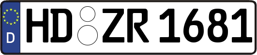 HD-ZR1681