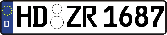 HD-ZR1687