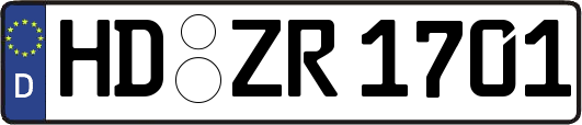 HD-ZR1701