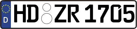 HD-ZR1705