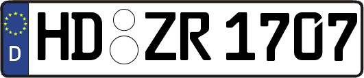 HD-ZR1707