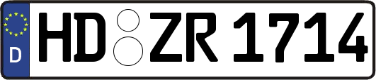 HD-ZR1714