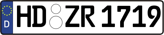 HD-ZR1719