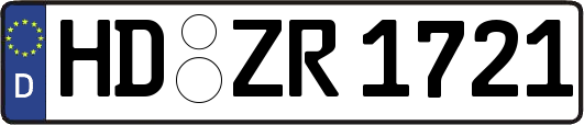 HD-ZR1721