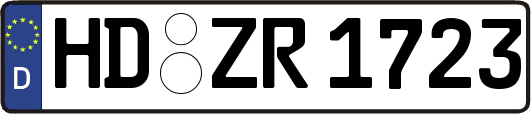 HD-ZR1723