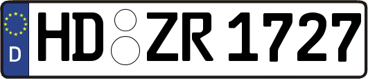 HD-ZR1727